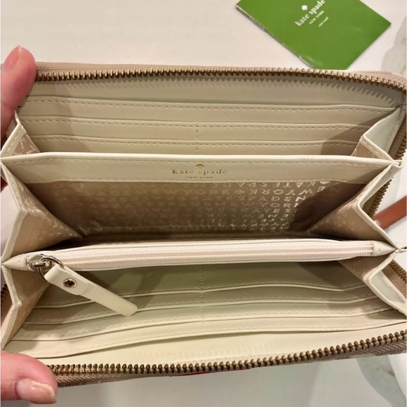 Kate Spade Signature Print wallet NEW - Picture 3 of 5